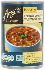 AMY'S  KITCHEN ORGANIC FRENCH COUNTRY VEGETABLE SOUP 408G